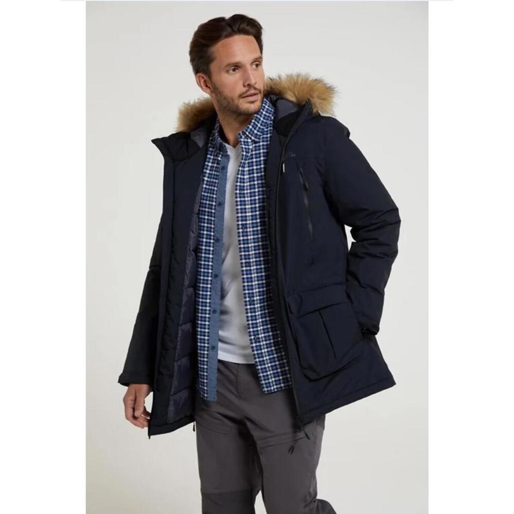 Mountain Warehouse Traverse Padded Down Mix Waterproof Jacket